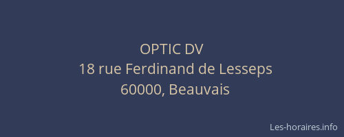 OPTIC DV