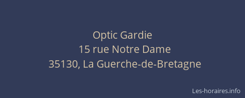 Optic Gardie