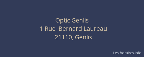 Optic Genlis