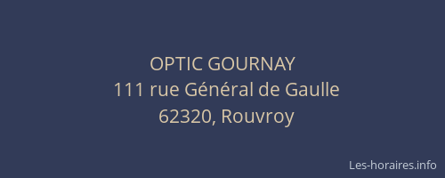 OPTIC GOURNAY