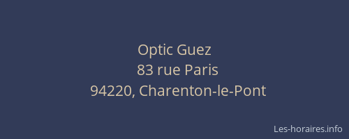 Optic Guez