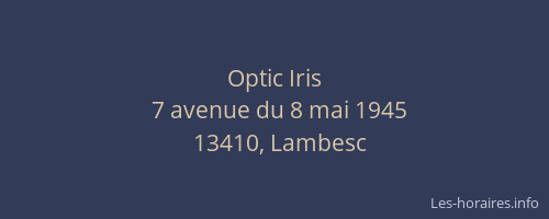 Optic Iris