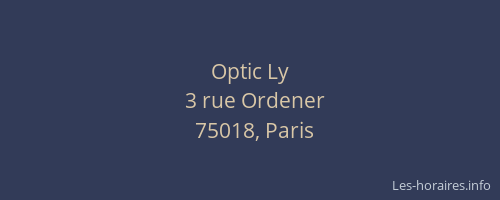 Optic Ly