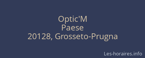 Optic'M