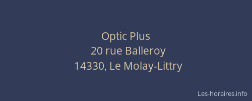 Optic Plus
