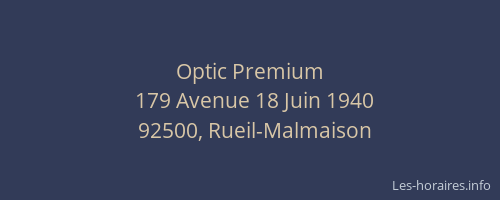 Optic Premium