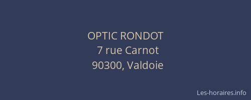 OPTIC RONDOT