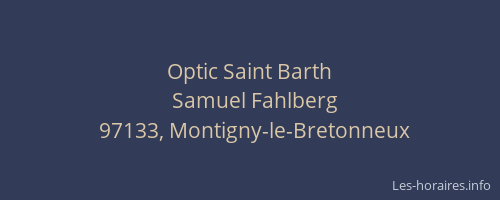 Optic Saint Barth