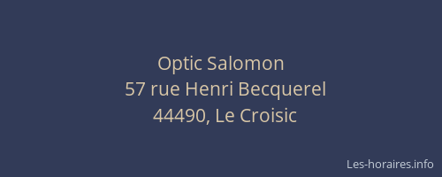 Optic Salomon