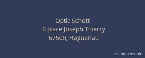 Optic Schott