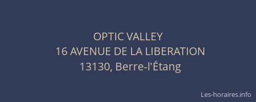 OPTIC VALLEY