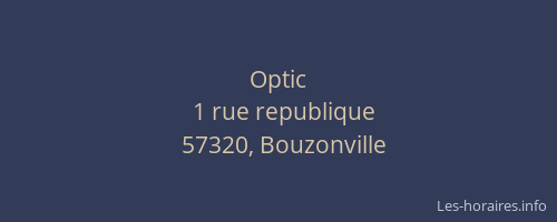 Optic