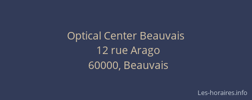 Optical Center Beauvais