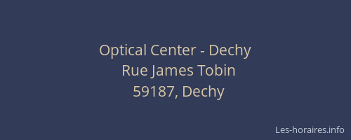 Optical Center - Dechy