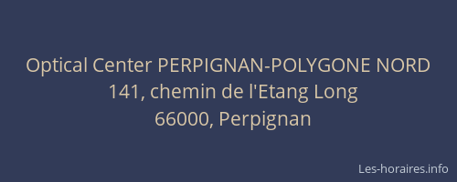 Optical Center PERPIGNAN-POLYGONE NORD