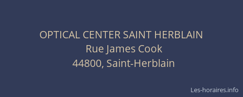 OPTICAL CENTER SAINT HERBLAIN