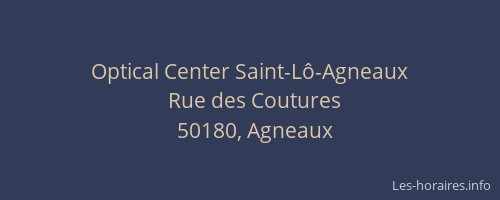 Optical Center Saint-Lô-Agneaux