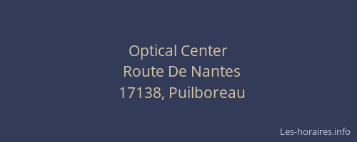 Optical Center