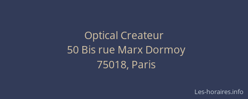 Optical Createur