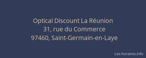 Optical Discount La Réunion