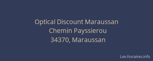 Optical Discount Maraussan