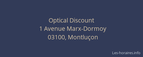 Optical Discount