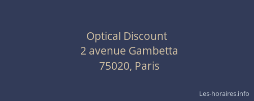 Optical Discount