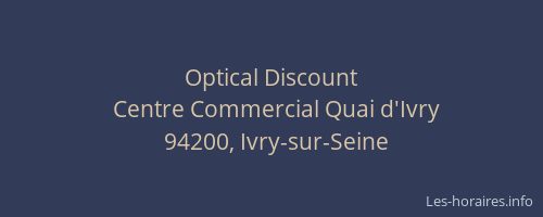 Optical Discount