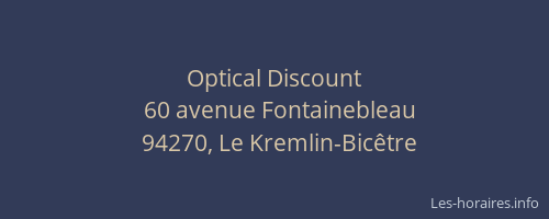 Optical Discount