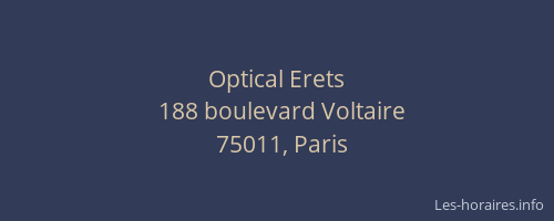 Optical Erets