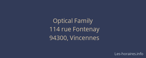Optical Family