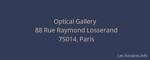 Optical Gallery