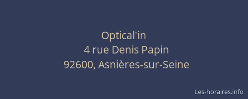 Optical'in