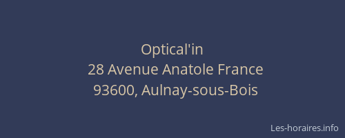 Optical'in