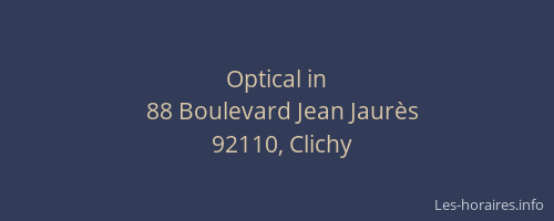Optical in