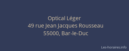 Optical Léger