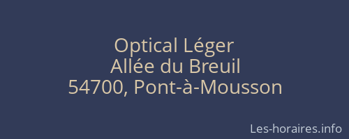 Optical Léger