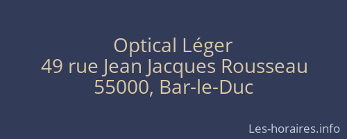 Optical Léger