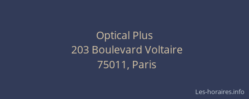 Optical Plus