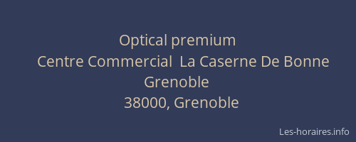 Optical premium