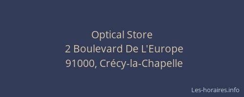 Optical Store