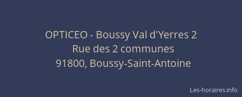 OPTICEO - Boussy Val d'Yerres 2