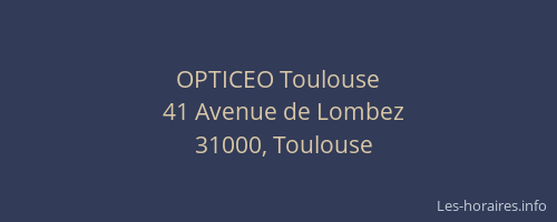 OPTICEO Toulouse