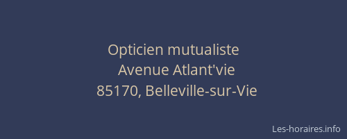 Opticien mutualiste