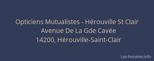 Opticiens Mutualistes - Hérouville St Clair