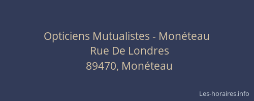 Opticiens Mutualistes - Monéteau