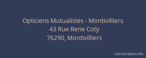 Opticiens Mutualistes - Montivilliers