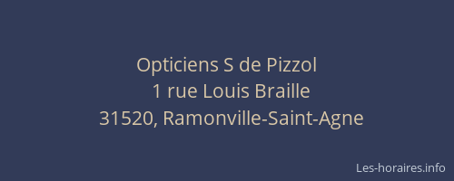 Opticiens S de Pizzol