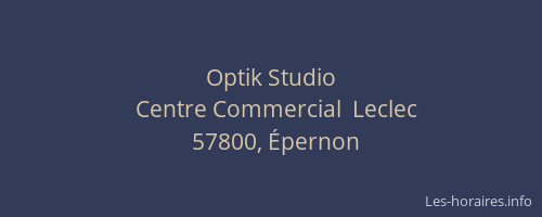 Optik Studio