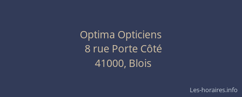 Optima Opticiens
